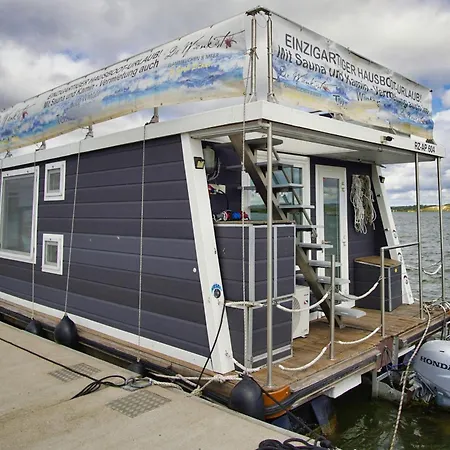 Hausboot Lydia Mit Sauna Und Elektrokamin - Hausbooturlaub Auf Ruegen * غيجير